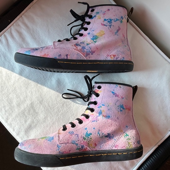 Used Dr. Martens Air Wair "Blast of Color" Boots - Women's 8 - Picture 5 of 7